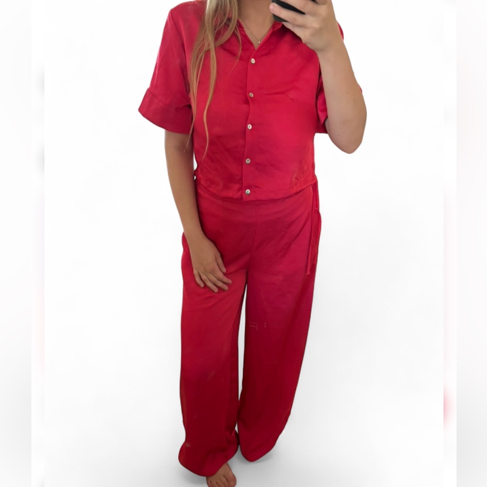 House of Harlow PINK pant set size S